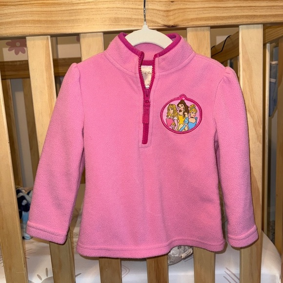 Disney Other - Size 3 3T Princesses Cindy Belle Aurora Fleece Pullover Disney Pink